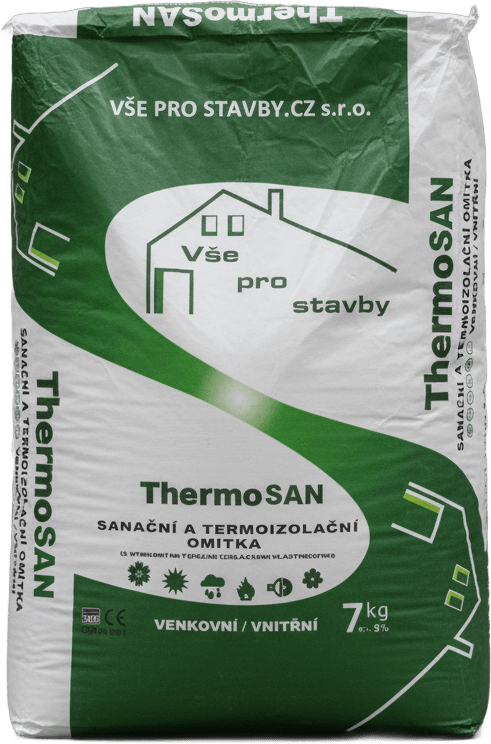 ThermoSAN sanační omítka - pytel 7 kg
